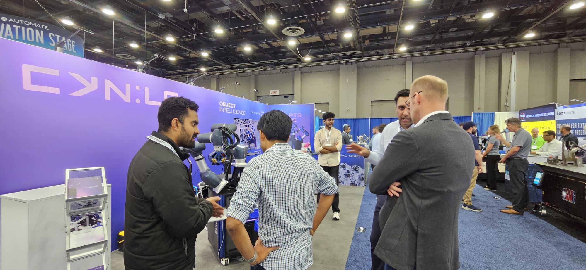 CynLr at Automate 2025 - Demonstrating Real - Time ...